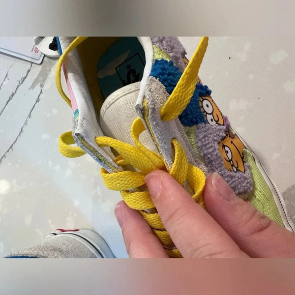 RARE Vans x Old Skool The Simpsons “The Bouviers” Shoes women 5.5 men 4 - Picture 4 of 10